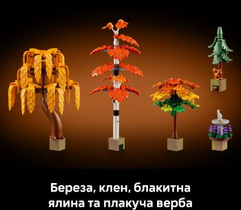 Купить конструктор Конструктор LEGO Icons Осінній котеджний сад (11372) | Фото 4