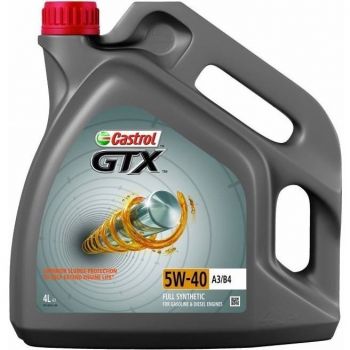 Олива моторна Castrol GTX 5W-40 A3/B4, 4л (41071356101) | Фото 1