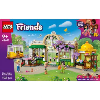 Купить конструктор Конструктор LEGO Friends Кавʼярня з рослинами і квіткова крамниця (42671) | Фото 1