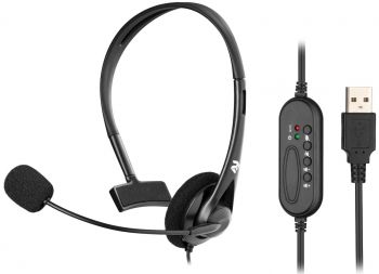 Гарнітура 2E CH11 Mono USB (2E-CH11MU) | Фото 1