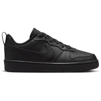 Кеди підліткові Nike Court Borough Low Recraft (GS) DV5456-002 35.5 (3.5Y US) чорні (196968173389) | Фото 3