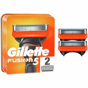 GILLETTE FUSION Змінні касети для гоління 2шт (7702018867011) | Фото 1