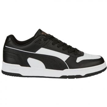 Кеди чоловічі Puma RBD Game Low 386373-07 44 (9.5 UK) чорно-білі | Фото 1