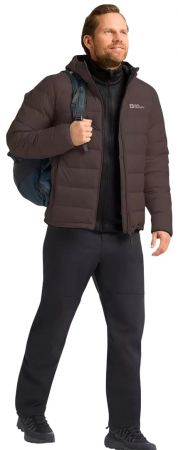 Пуховик чоловічий Jack Wolfskin Ather Down Hoody M Rds 1207671_D0108 XL коричневий (4064886589437) Пуховик чоловічий Jack Wolfskin Ather Down Hoody M Rds 1207671_D0108 XL коричневий (4064886589437) | Фото 7