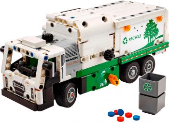 Купить конструктор Конструктор LEGO Technic Сміттєвоз Mack LR Electric (42167) | Фото 3