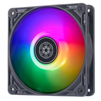 Корпусний вентилятор SILVER STONE Vista VS120B-ARGB, 120 mm (SST-VS120B-ARGB) | Фото 1