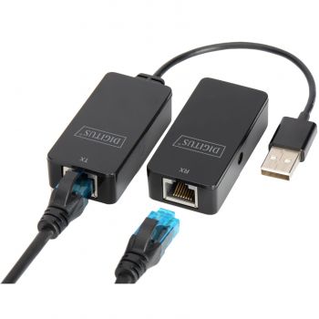 Купить переходник и адаптер DIGITUS USB 2.0 - UTP Cat5, 50 m (DA-70141) | Фото 1