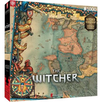 Пазл Witcher 3: Northern Kingdoms 1000 ел. (5908305242994) | Фото 1