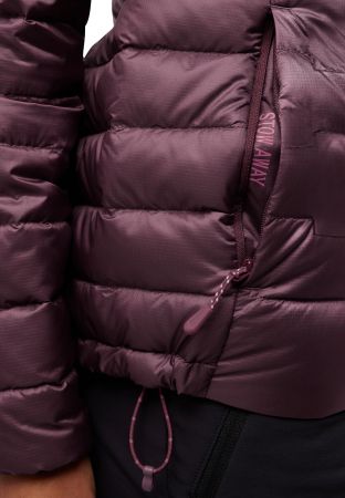 Пуховик жіночий Jack Wolfskin Passamani Down Hoody W Rds A61833_I0116 L сливовий (4064886585217) Пуховик жіночий Jack Wolfskin Passamani Down Hoody W Rds A61833_I0116 L сливовий (4064886585217) | Фото 3