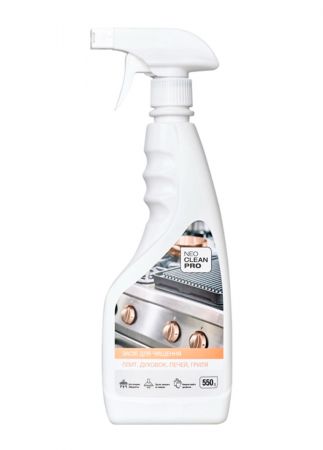Рідкий лужний засіб Biossot NeoCleanPro для чищення плит, духовок, печей, гриля 550г (4820255110387) | Фото 1