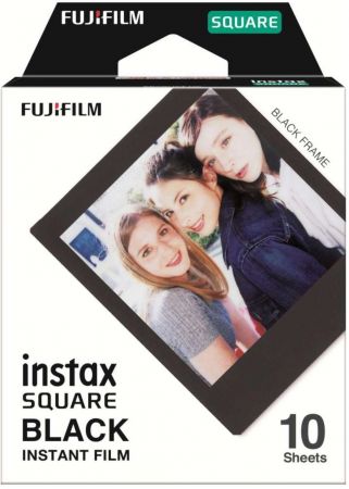 FUJIFILM INSTAX SQUARE Black Frame (86х72мм 10шт) (16576532) | Фото 1