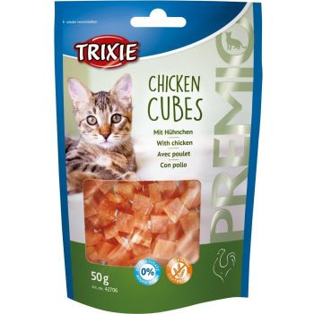 Trixie PREMIO Chicken Cubes курячі кубики 50 г (4011905427065) | Фото 1