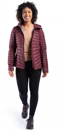 Пуховик жіночий для гірського трекінгу Forclaz MT100 8587262 L бордовий (4032265_Forclaz) Пуховик жіночий для гірського трекінгу Forclaz MT100 8587262 L бордовий (4032265_Forclaz) | Фото 2