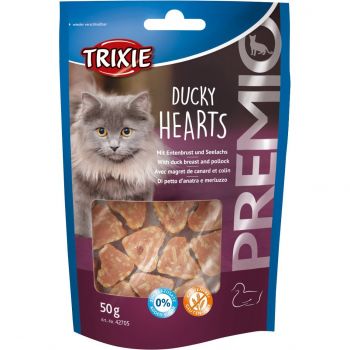 Trixie PREMIO Hearts качка/минтай 50 г (4011905427058) | Фото 1