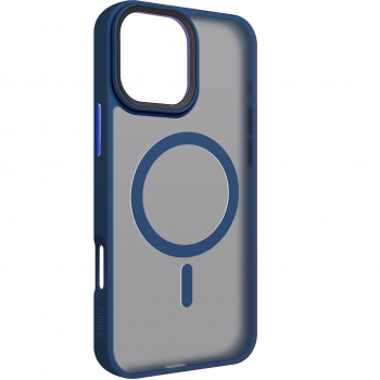 Чохол ArmorStandart Uniq MagSafe для APPLE iPhone 16 Pro Max Dark Blue (ARM79512) | Фото 1