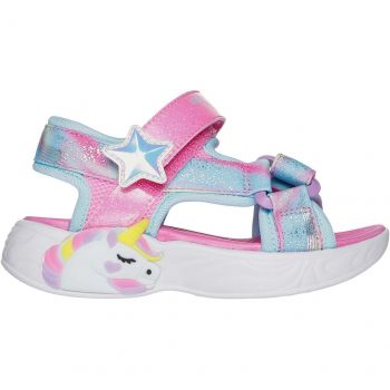 Сандалі для дівчаток Skechers Unicorn Dreams Sandal Dreamy Unicorns 303107N PKMT 26 (10 US) рожеві | Фото 1