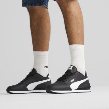 Кросівки Puma ST Runner v4 L 399068-01 37 (4 UK) чорно-білі (4067979327411) | Фото 8