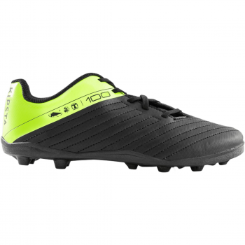 Бутси дитячі Kipsta Agility 100 FG 8766040 38 чорно-жовті (4659801_Kipsta) | Фото 1