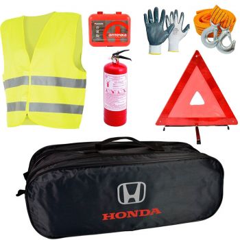 Набір автомобіліста Poputchik Honda Чорний (01-063-К) | Фото 1