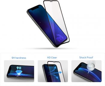 Захисне скло 2E для Samsung Galaxy A16 (A165) , 2.5D FCFG, (1 Pack), black border (2E-G-A16-SMFCFG-BB) | Фото 4