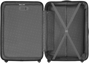 Валіза WENGER, Amplar, велика, пластик, 4 колеса, чорна (653140) | Фото 2