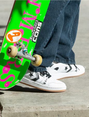 Кеди CONVERSE As-1 Pro Ox A07318C 43 (9.5 US) білі (194434854305 ) Кеди CONVERSE As-1 Pro Ox A07318C 43 (9.5 US) білі (194434854305 ) | Фото 3