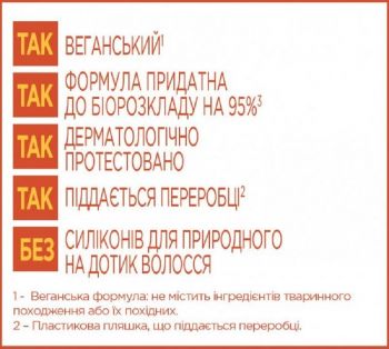 Шампунь Garnier Fructis Банан суперфуд живлення Для дуже сухого волосся 350мл (3600542290609) | Фото 7