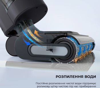 Купить пылесос Акумуляторний пилосос Dreame Wet & Dry Vacuum Cleaner H11 Core HHR21A | Фото 8