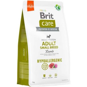 Сухий корм Brit Care Hypoallergenic для дорослих собак дрібних порід ягня 7кг (8595602566150) | Фото 1