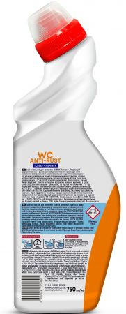 Засіб для чищення сантехніки Sarmix антиіржа 750 мл (4820268103895) | Фото 2