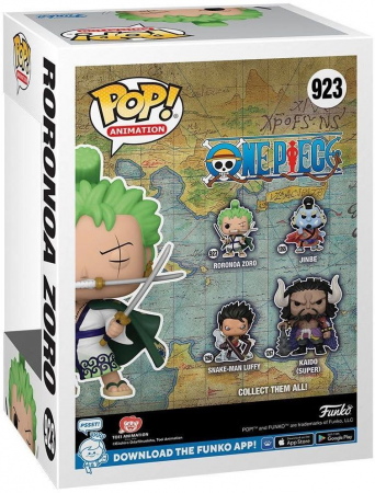 Колекційна фігурка Funko POP Animation: One Piece - Roronoa Zoro (5908305243588) | Фото 3