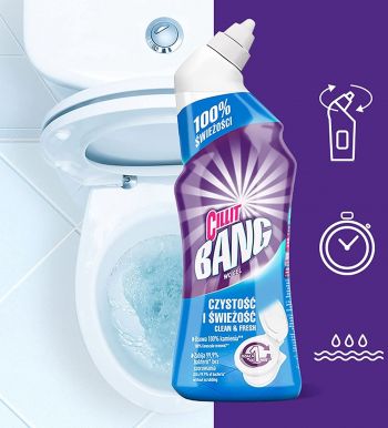 Засіб для чищення туалетів Cillit Bang Оригінальний 750 мл (5900627061451) Засіб для чищення туалетів Cillit Bang Оригінальний 750 мл (5900627061451) | Фото 5