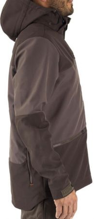 Куртка чоловіча для полювання Solognac 500 зі софтшелу 8394398 M коричнева (2315534_Solognac) | Фото 12