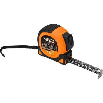 Рулетка Neo Tools Super Black, 7.5мx25мм (67-244) Рулетка Neo Tools Super Black, 7.5мx25мм (67-244) | Фото 1