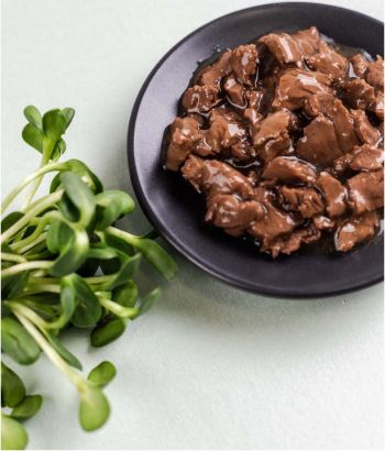 Вологий корм Savory для стерилізованих кішок лосось з горошком у соусі  85 г(4820261920116) | Фото 4