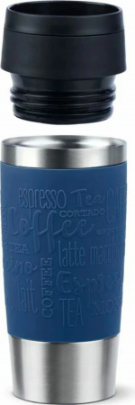 Термочашка TEFAL Travel Mug Classic, 360мл, синій (N2020310) | Фото 4