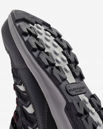 Черевики підліткові для хлопчика Skechers Storm Blazer - Glow Roam 406410L BKCC 32 (1 US) чорні | Фото 4