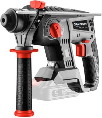 Перфоратор акумуляторний GRAPHITE Energy+ SDS-plus 18В (без АКБ та ЗП), (58G027) | Фото 8