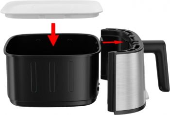 Мультипіч Tefal Easy Fry Silence EY552DE0 Купить мультиварку Мультипіч Tefal Easy Fry Silence EY552DE0 | Фото 15