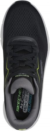 Кросівки чоловічі Skechers D'lux Walker 2.0 232714 BKLM 42 (9 US) чорні (KM5410-90) | Фото 4