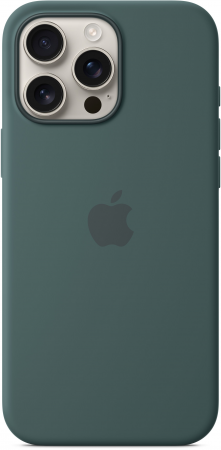 Чохол APPLE для iPhone 16 Pro Max Silicone Case with MagSafe Lake Green (MA7V4ZM/A) Чохол APPLE для iPhone 16 Pro Max Silicone Case with MagSafe Lake Green (MA7V4ZM/A) | Фото 3