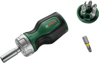 Викрутка з тріскачкою BOSCH на 6 насадок (1.600.A03.2UY) Викрутка з тріскачкою BOSCH на 6 насадок (1.600.A03.2UY) | Фото 2