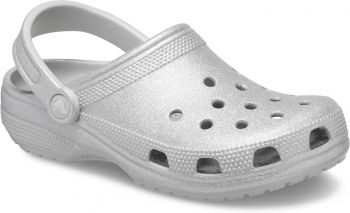 Крокси Crocs Classic Glitter Clog 205942-0IC 36-37 (M4/W6) сірі (196265542406) Крокси Crocs Classic Glitter Clog 205942-0IC 36-37 (M4/W6) сірі (196265542406) | Фото 2