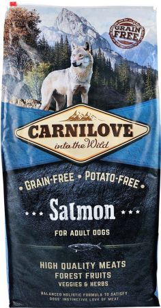 Сухий корм для дорослих собак Carnilove Salmon Adult 12 кг (8595602508907) | Фото 3