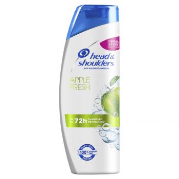 Шампунь Head & Shoulders проти лупи Яблучна свіжість 400мл (5410076659456) | Фото 5