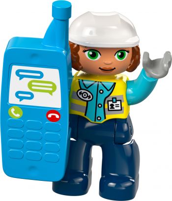 Конструктор LEGO DUPLO Додатковий набір. Залізничний тунель і колії (10425) | Фото 14