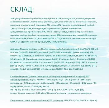 Сухий корм Optimeal Beauty Fitness для стерилізованих котів з морепродуктами 1.5кг (B1802601) | Фото 6