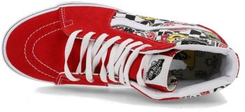 Кеди високі Vans Sk8-Hi VN0A5JMJFON1 42 (9 US) червоні (196244811189) | Фото 5