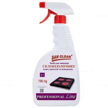 San Clean для склокерамічних плит 750 г (4820003544679) | Фото 1