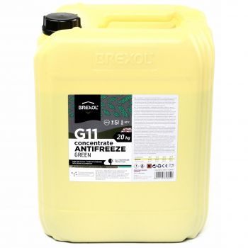 Антифриз Brexol Green Concentrate G11 (-80° C) 20кг (48021155353) | Фото 1